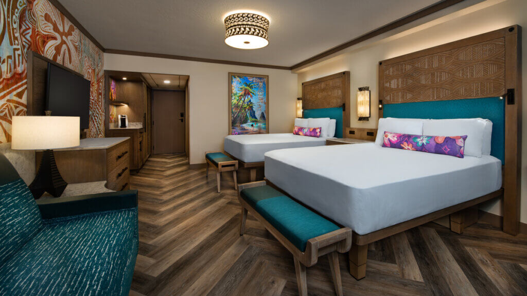Polynesian Village Resort - Deluxe category hotel room
