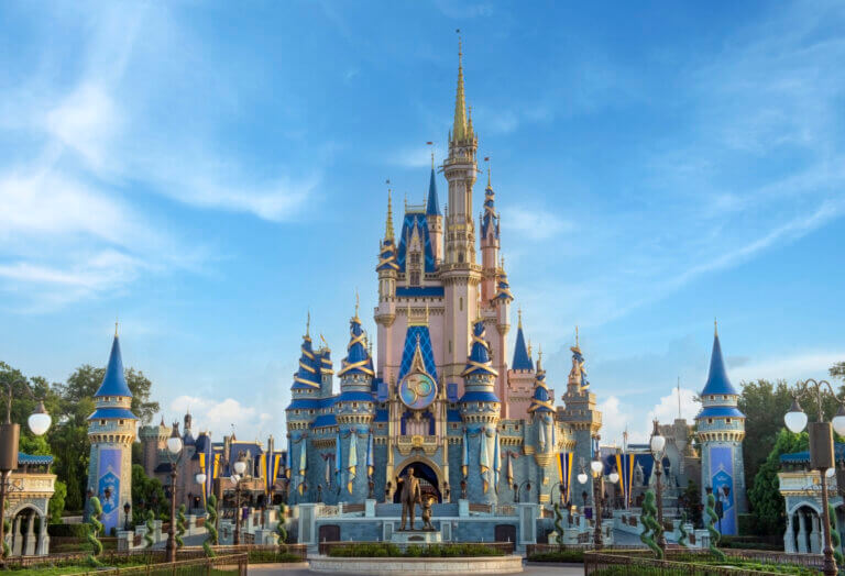 Cinderella castle at Magic Kingdom park, Walt Disney World Resort in Florida