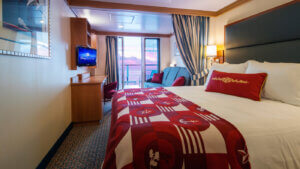 Disney Cruise Line croisière Disney sur le Panama cabine Deluxe oceanview avec verandah