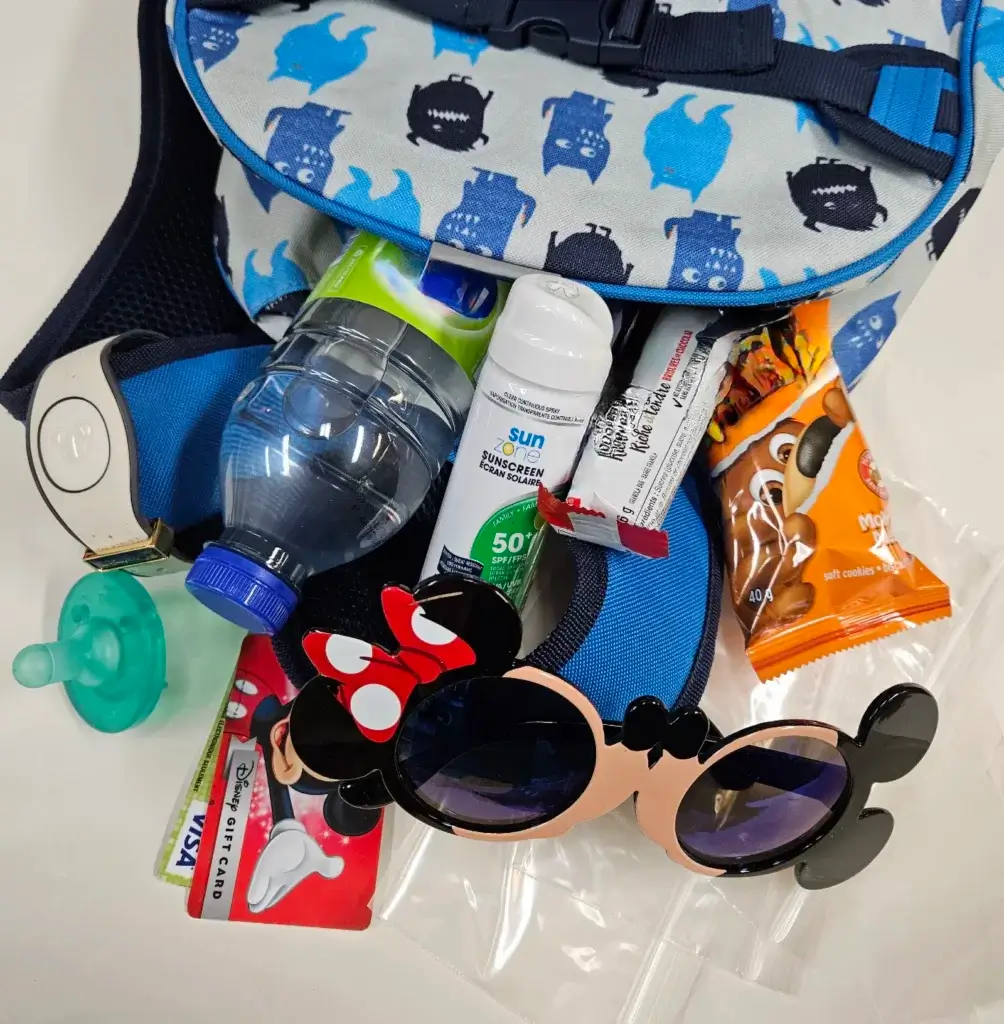 Les essentiels à apporter avec vous dans un sac à dos pour une journée parfaite dans les parcs du Walt Disney World