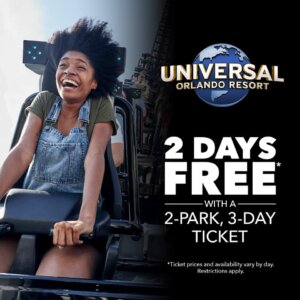 Promotion billets d'entrée pour les parcs de Universal orlando Resort