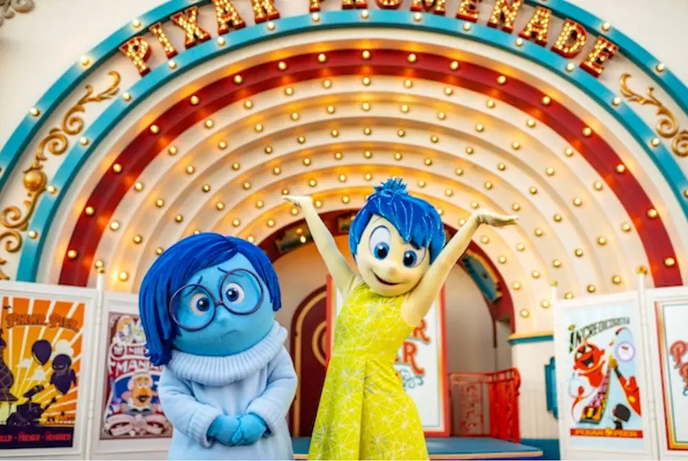 Rencontre avec les personnages Pixar lors du Pixar Fest à Disneyland Californie