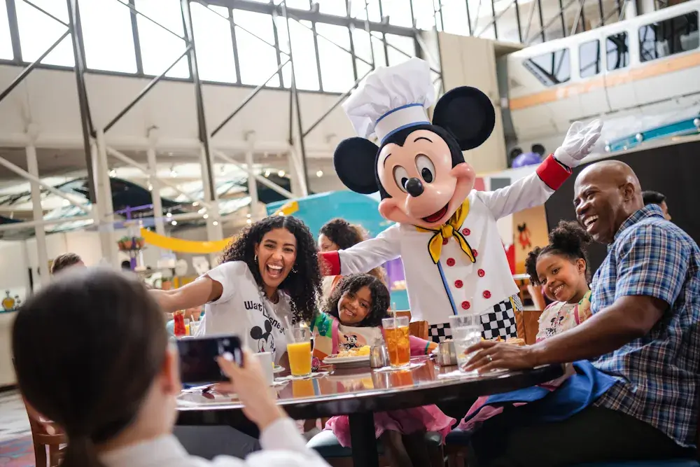 Chef Mickey's, restaurant personnages Disney au Disney's Contemporary Resort