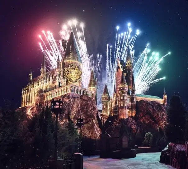nouveauté à Universal Orlando: spectacle sur le Hogwarts castle