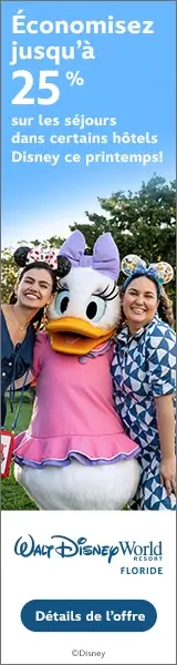 Promotion hôtels Disney printemps 2026
